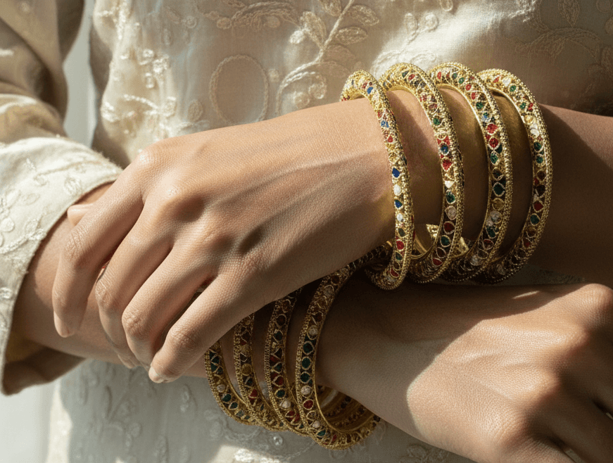 Bridal jewellery collection